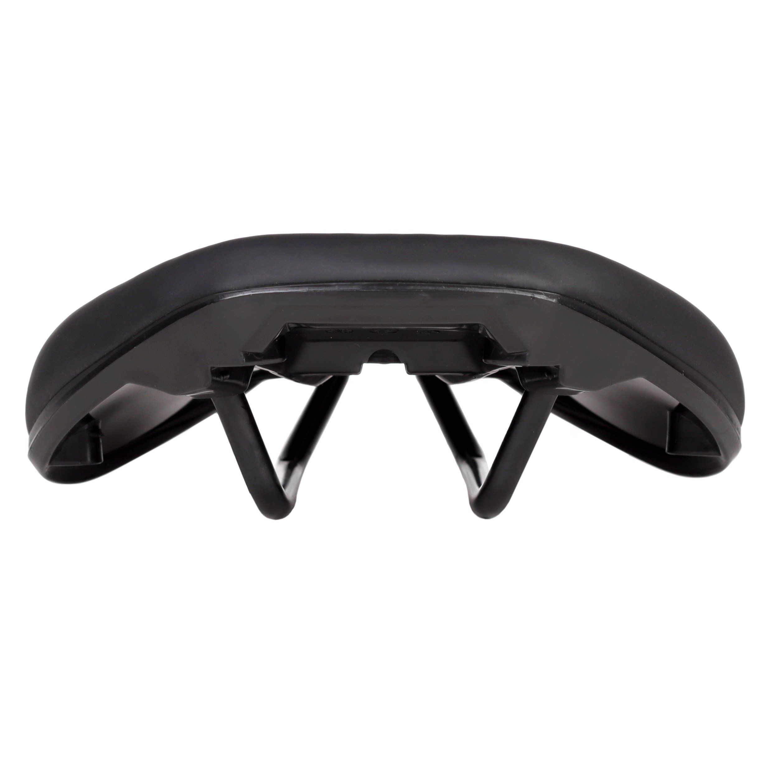 Седло велосипедное MTB COMIRON SAGAN M046A 245X155, технологии: DW, ED, полиуретан принтованный глянец, чёрный, серый Седло велосипедное MTB COMIRON SAGAN M046A 245X155, технологии: DW, ED, полиуретан принтованный глянец, чёрный, серый
