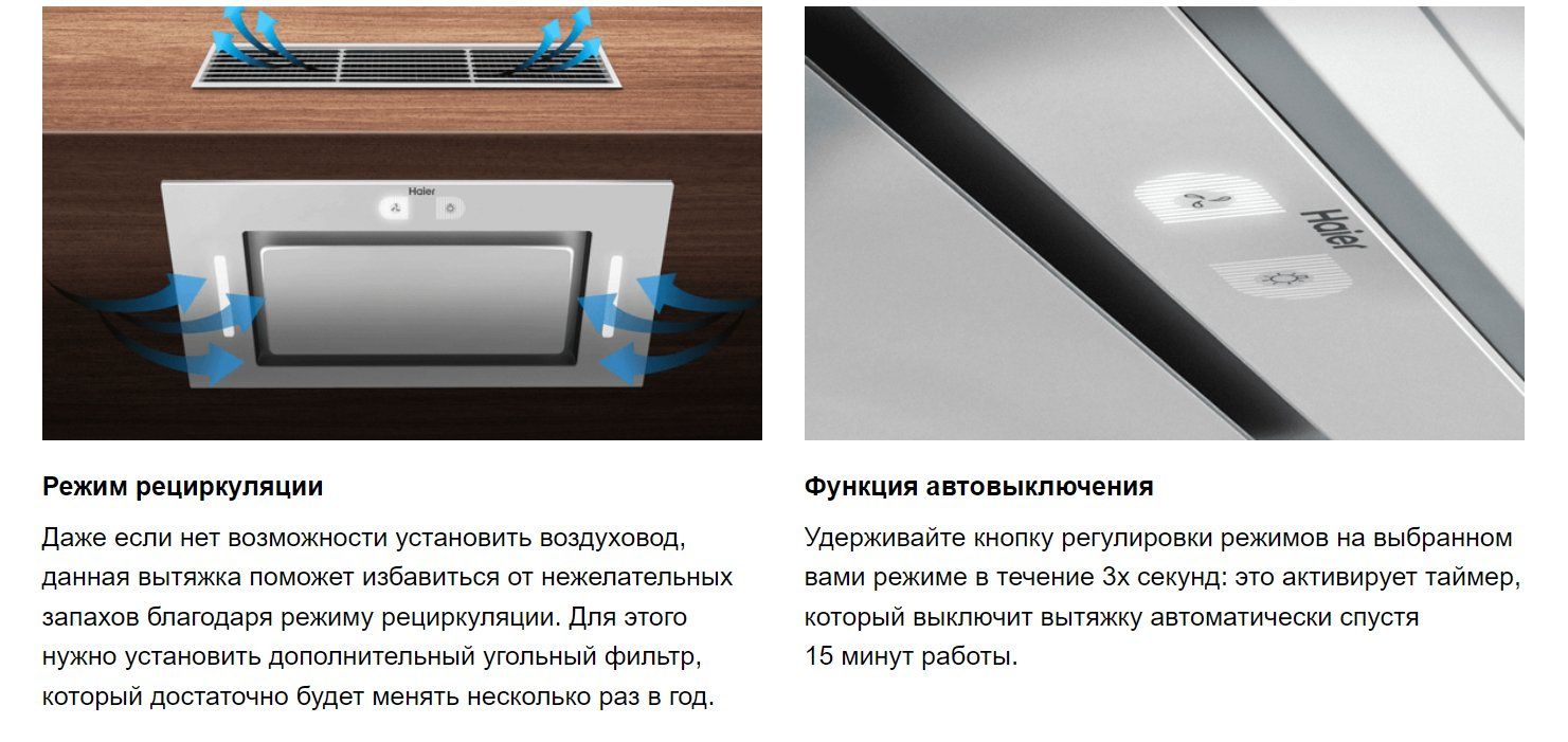 Встраиваемая вытяжка Haier HVX-BI652GB купить по низкой цене: отзывы ...