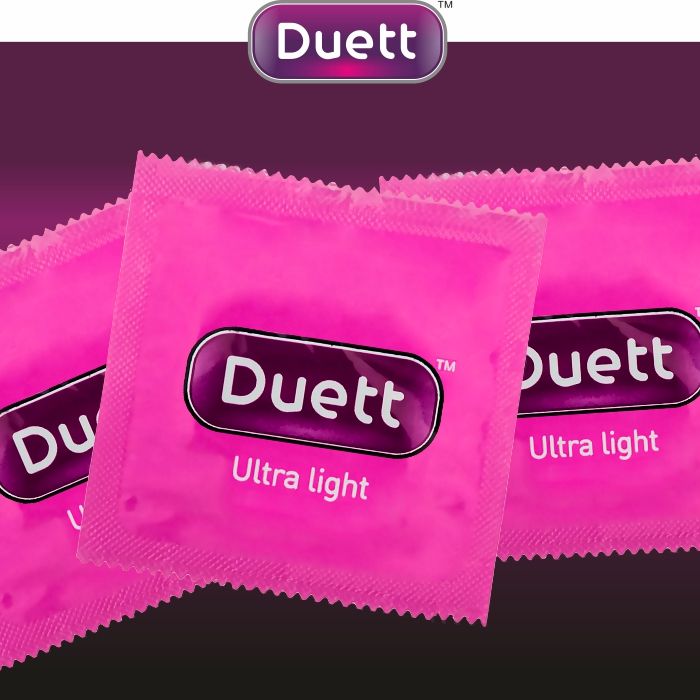 Презервативы DUETT ultra light №30, Ультратонкие с гелем-смазкой 30 шт ...
