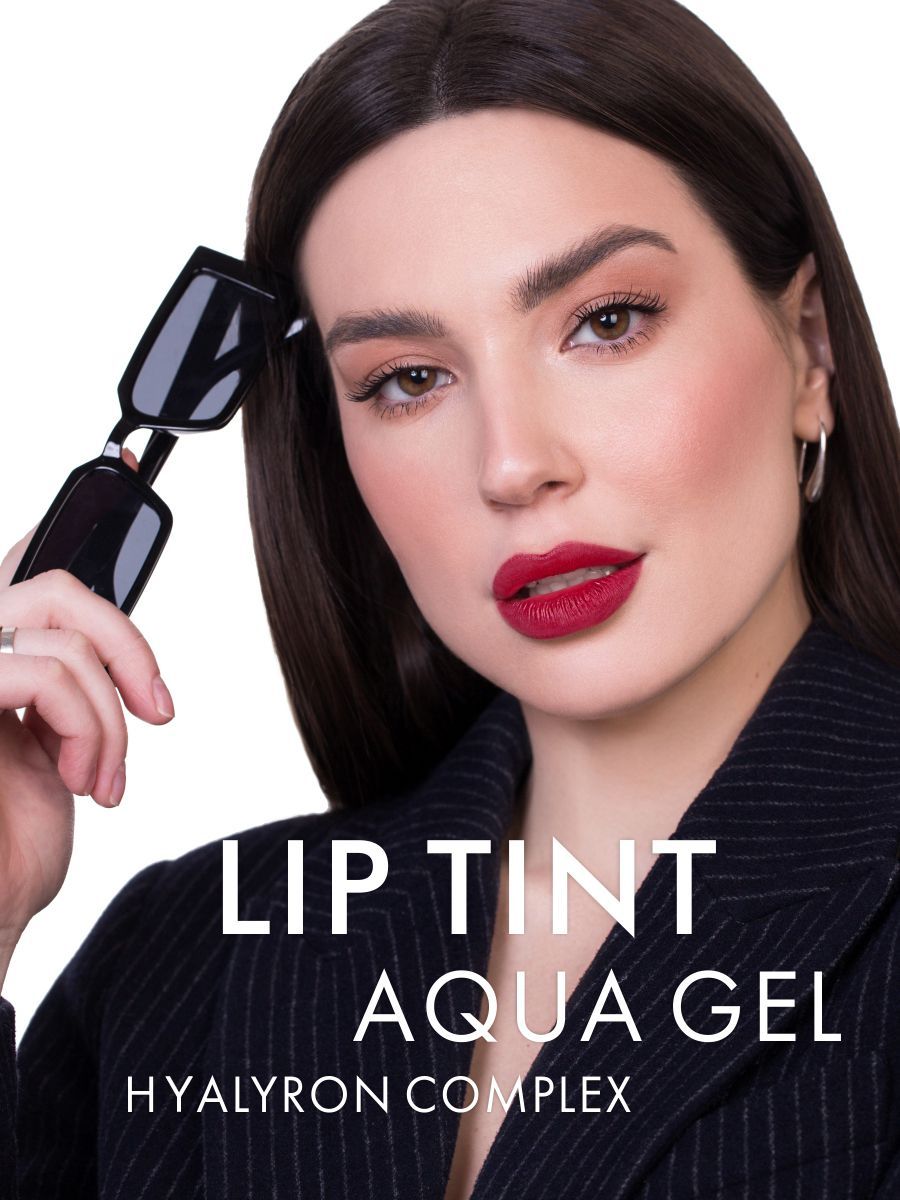 Luxvisage Тинт для губ с гиалуроновым комплексом Lip Tint Aqua Gel Hyaluron Complex тон 06 0078