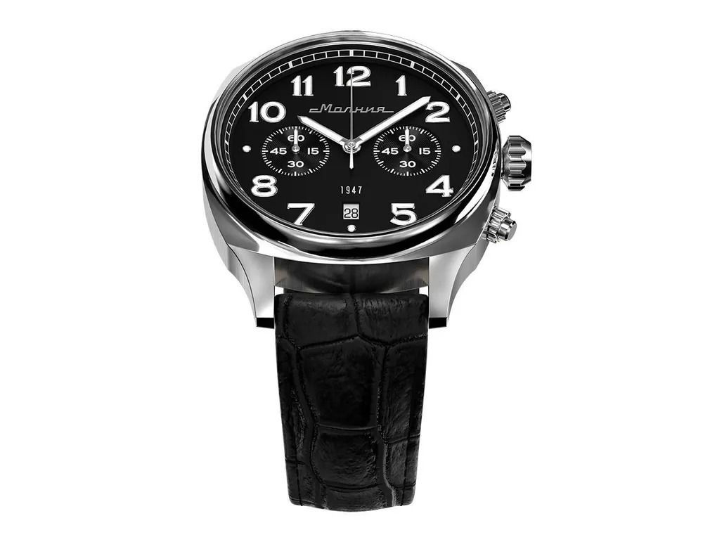 Мужские часы Молния Evolution 6S21 42 мм / Кварцевые / Наручные ...