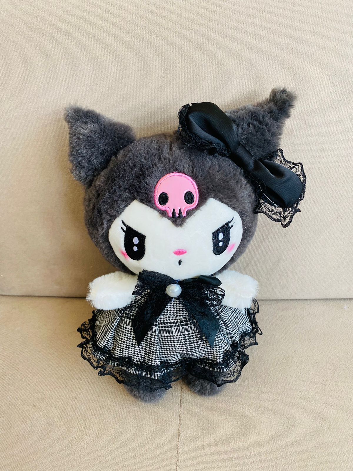 Мягкая игрушка Куроми аниме, девочка кролик Kuromi черная 22 см ...