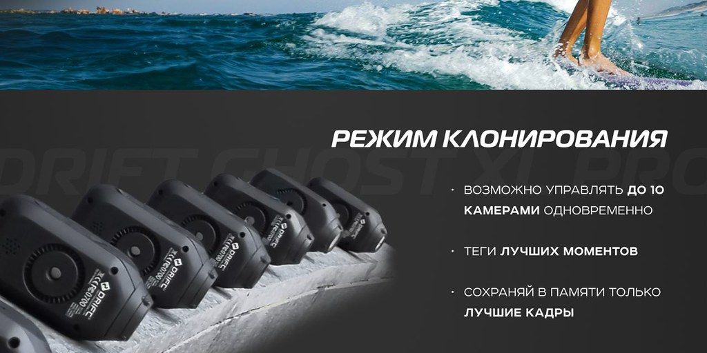 Экшн-камера Drift Экшен - Камера с поворотным объективом Ghost XL Pro ...