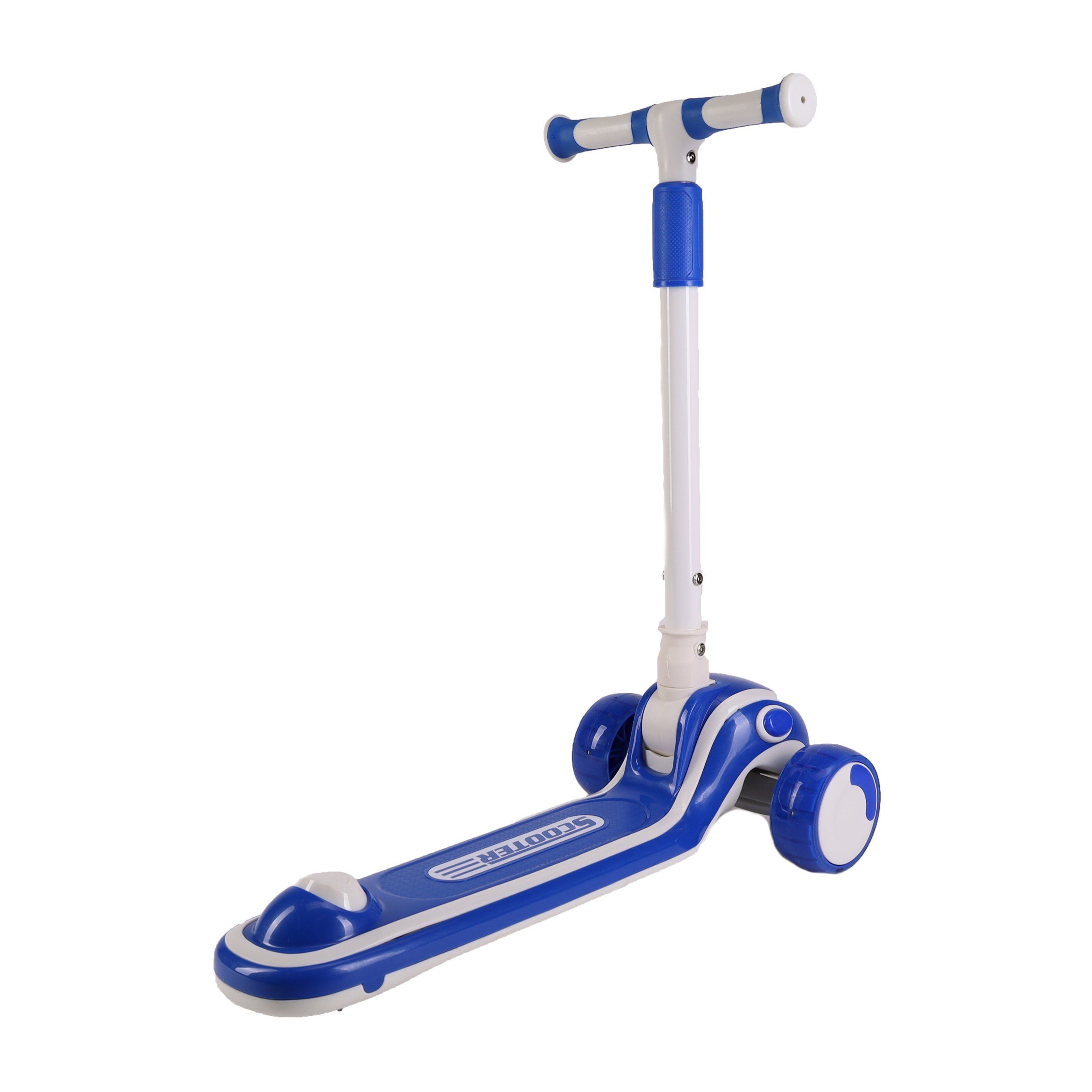 Самокат 3-х колесный SCOOTER Hyper, синий Самокат 3-х колесный SCOOTER Hyper, синий