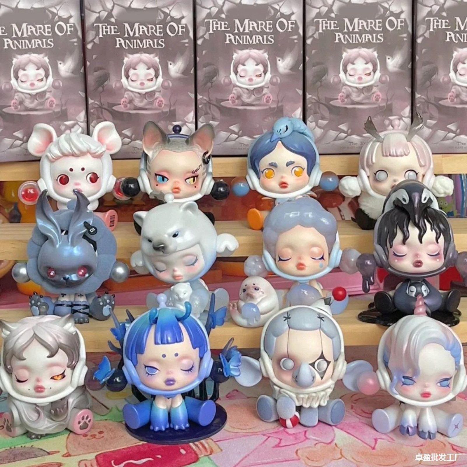 Pop Mart Skullpanda The Mare Of Animals Серия Mystery Box купить