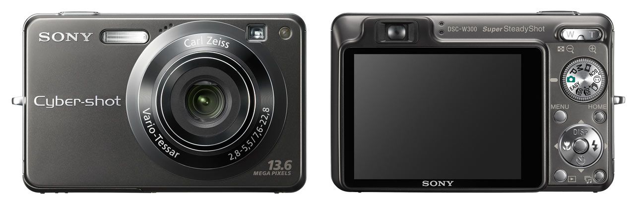 SONY　サイバーショット　DSC-W300 Sony Cyber-shot DSC-W300 Silver цифровой фотоаппарат купить на