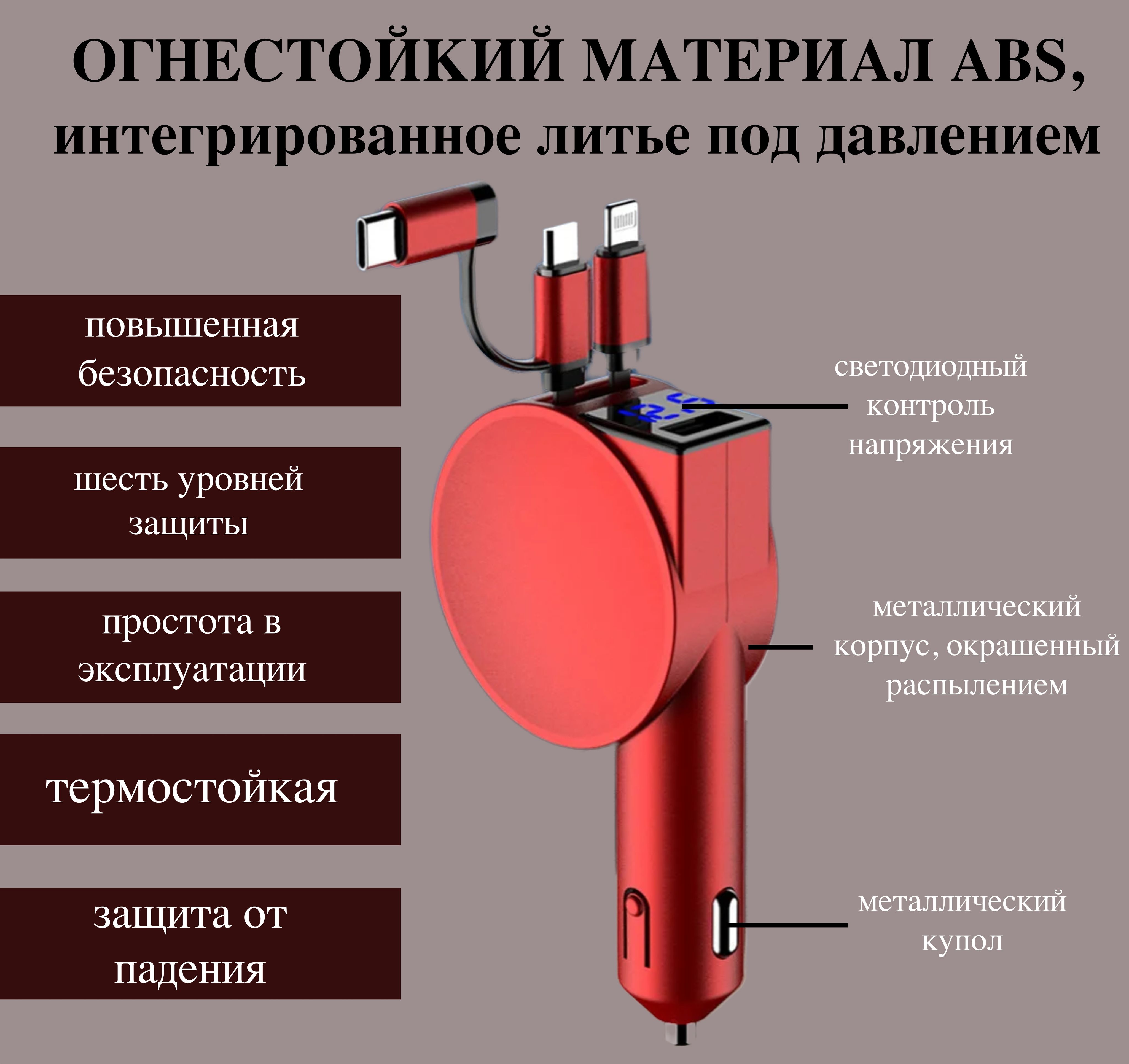 Автомобильное зарядное устройство GP General Painter Автомобильная зарядка  - купить по доступным ценам в интернет-магазине OZON (1503299160)