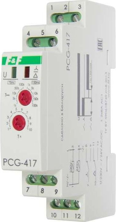Реле времени F&F PCG-417 - купить по выгодной цене в интернет-магазине ...