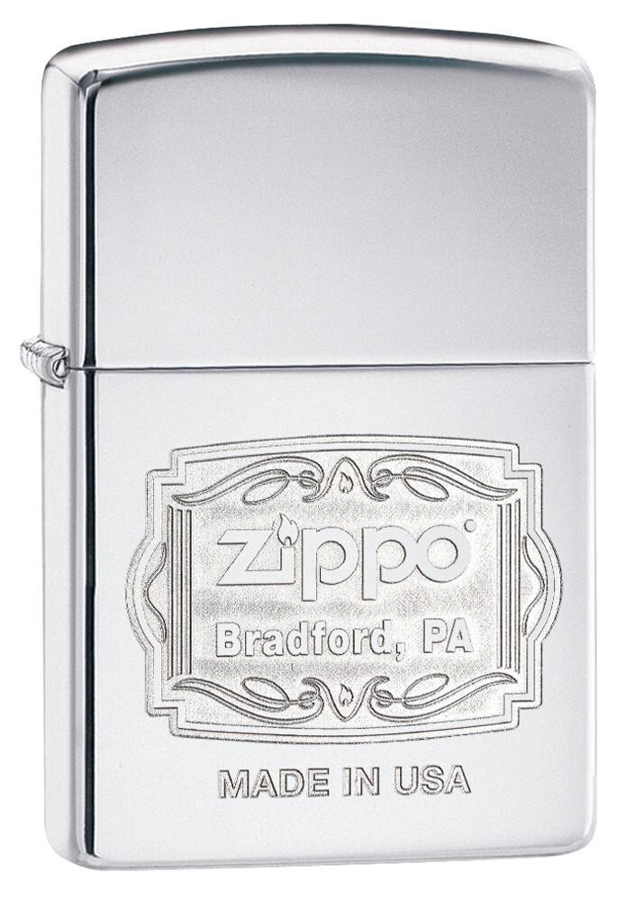 Зажигалка бензиновая ZIPPO Classic High Polish Chrome #1