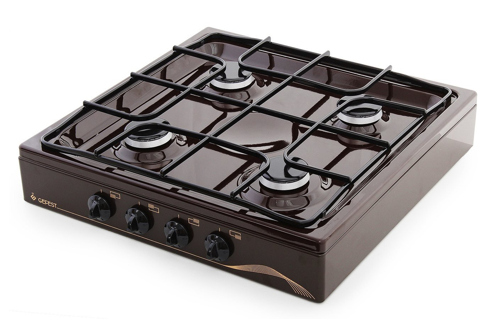 Gefest Газовая настольная плита Брест ПГ 900 К17, коричневый - купить с ...