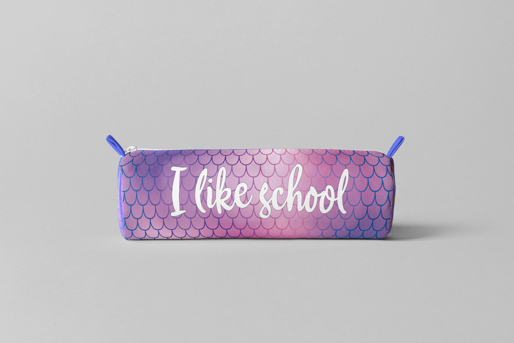 Пенал блестящий. I like school #1