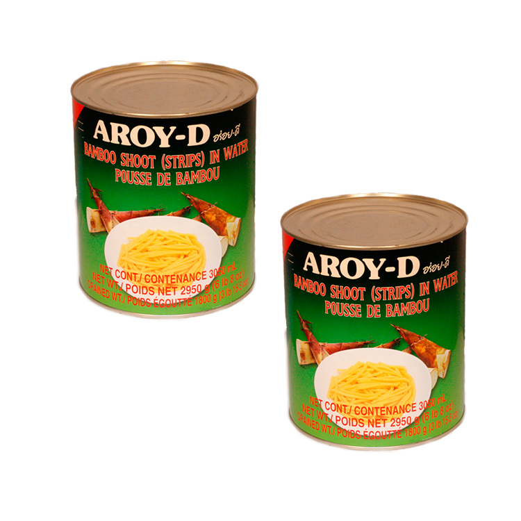 Ростки бамбука (полоски) Aroy-D (2 шт. по 540 г), Таиланд #1