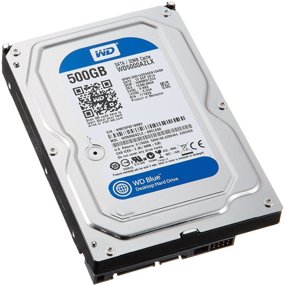 Western Digital 500 ГБ Внутренний жесткий диск (WD5000AZLX)  #1