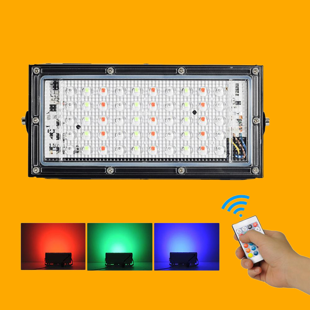 Прожектор URAlight, Светодиодный RGB (многоцветный) - купить по низким ...