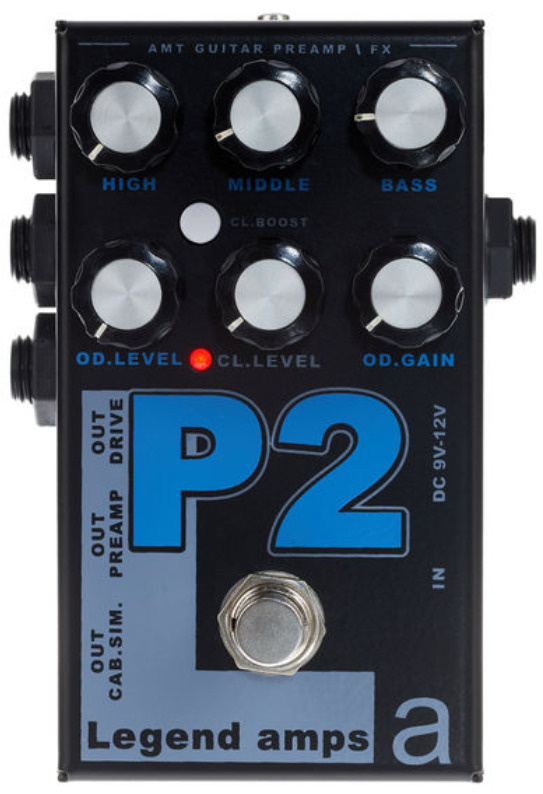 Гитарный предусилитель AMT Electronics P-2 Peavey 5150 купить на