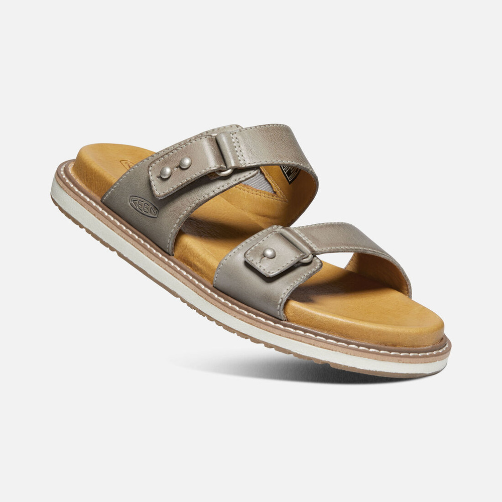 Сандалии KEEN Lana Slide W, Drizzle/Silver Birch, 6 #1