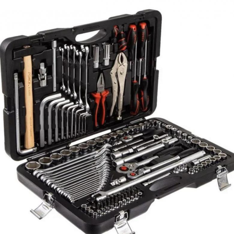 Набор инструмента с 6-ти гранными головками 142 пр. FORCE, 41421R ...