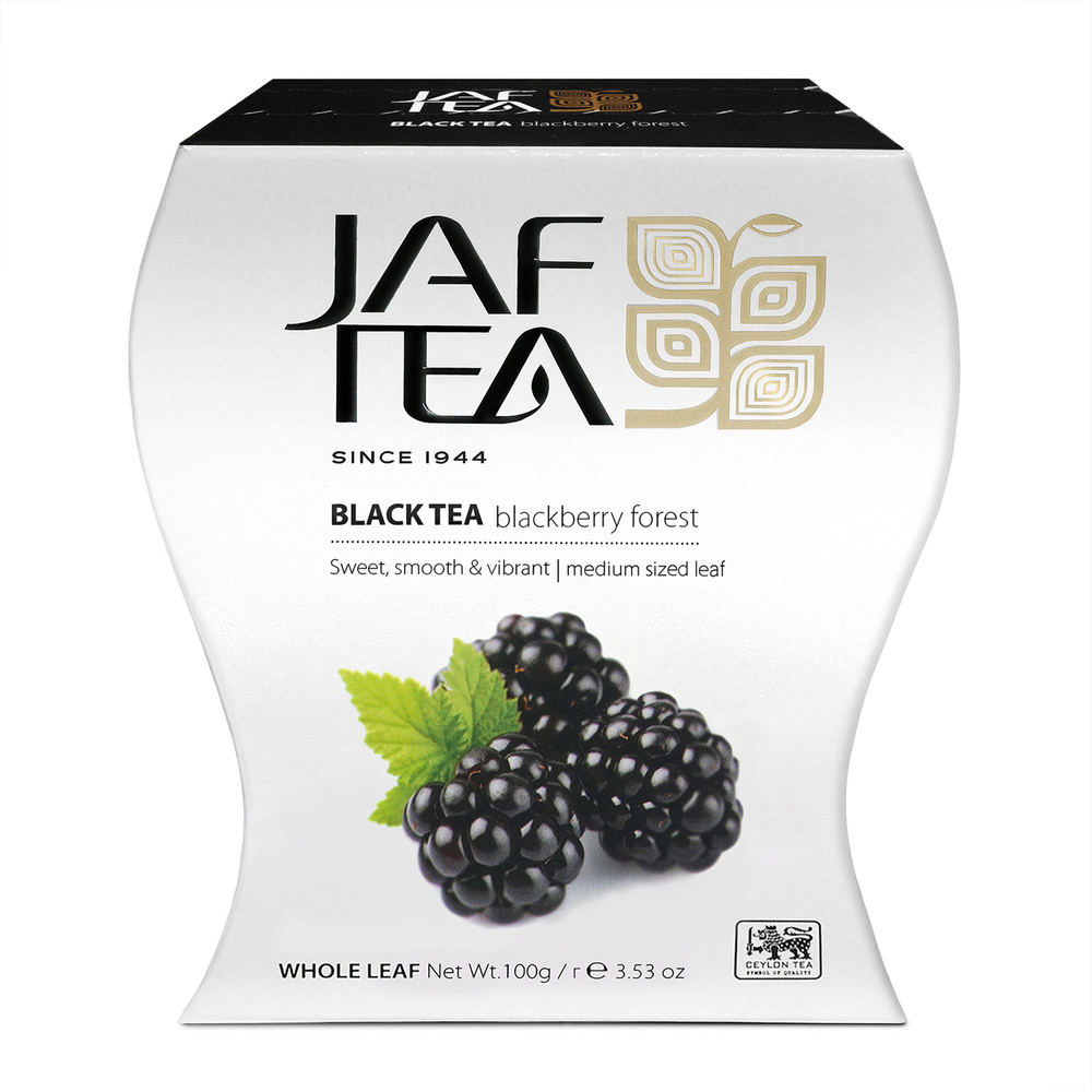 Чай цейлонский JAF TEA "Blackberry Forest" чёрный с ароматом ежевики, 100 г.  #1