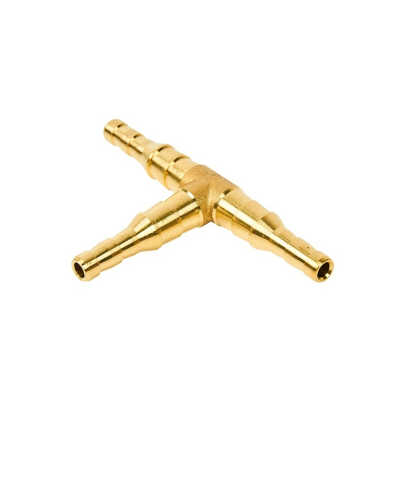 Штуцер тройник газовый 6-9 мм для шланга, латунь, K1082562019-1 ...