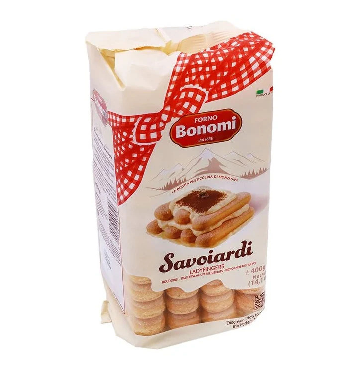 Печенье сахарное для тирамису "Савоярди" Forno Bonomi (Форно Бономи), 400 г, Италия  #1