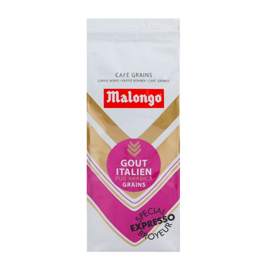 Кофе Malongo в зернах Итальянский вкус 250 г - купить с доставкой по ...