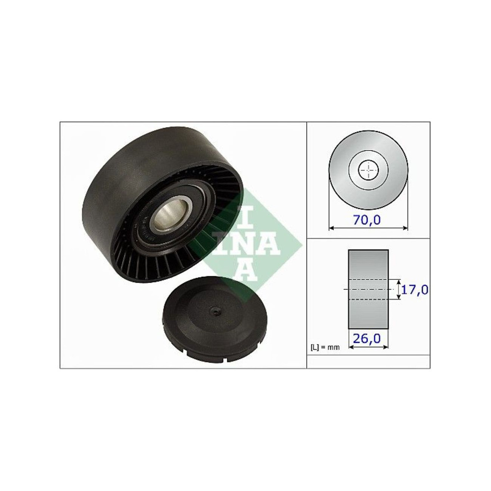 Ролик INA/LUK 531089110 - INA/LUK арт. 531089110 - купить по выгодной ...