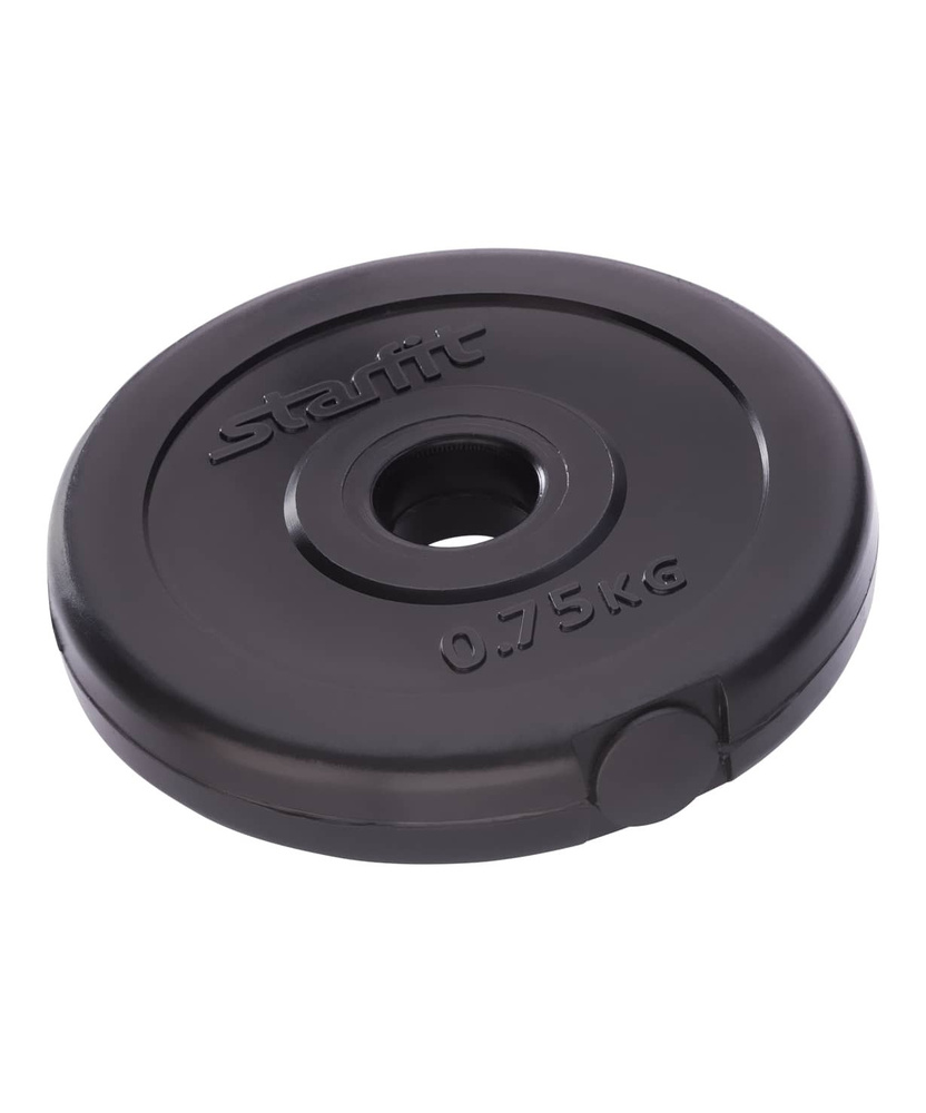 Диск пластиковый Starfit BB-203, d-26 мм, черный, 0,75 кг - купить в ...
