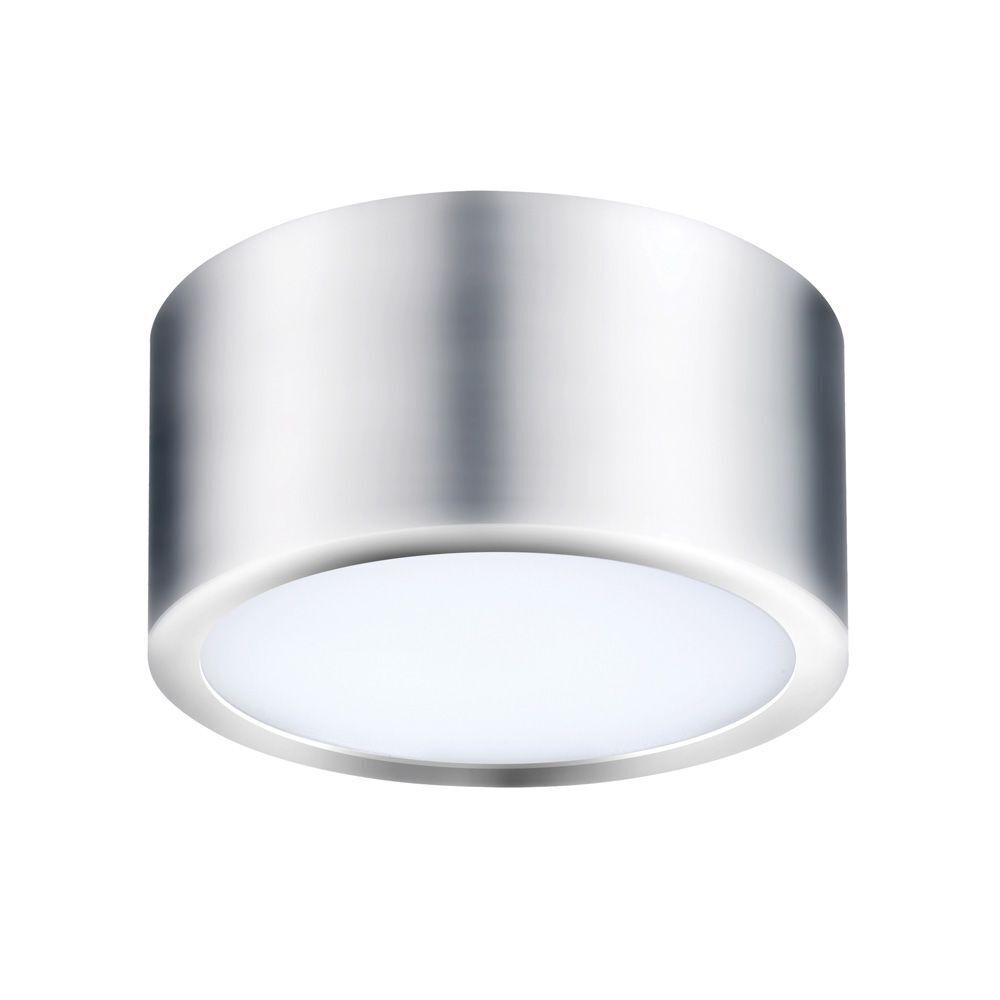 213914 Светильник ZOLLA CYL LED-RD 10W 780LM ХРОМ 4000K IP44 (в комплекте) #1