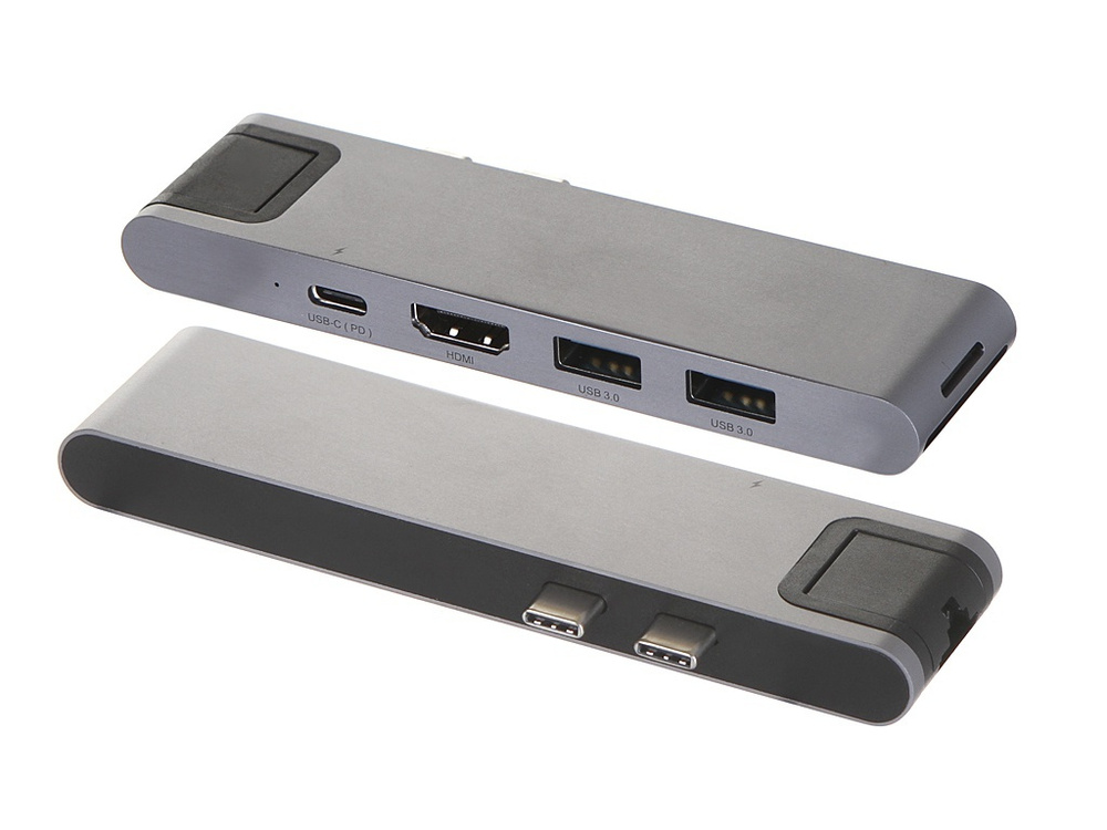 Хаб USB Baseus Thunderbolt C / Pro Grey CAHUB-L0G купить на OZON по ...