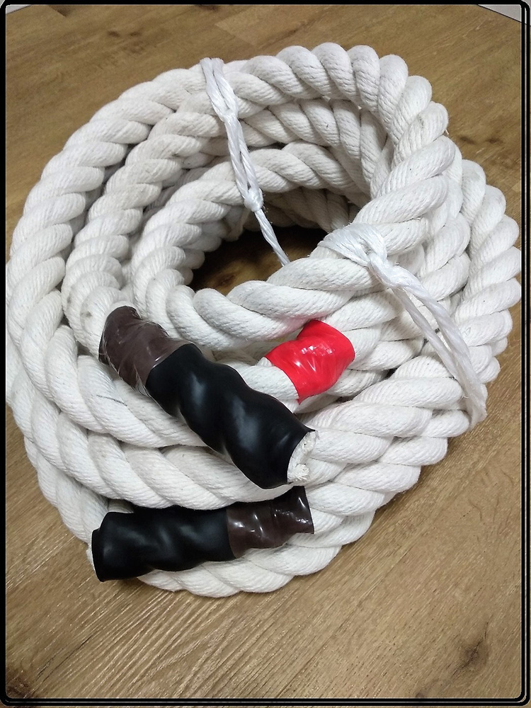 ВЗРОСЛЫЙ 10 метров на 8 человек. Спортивный канат для перетягивания 10 ...