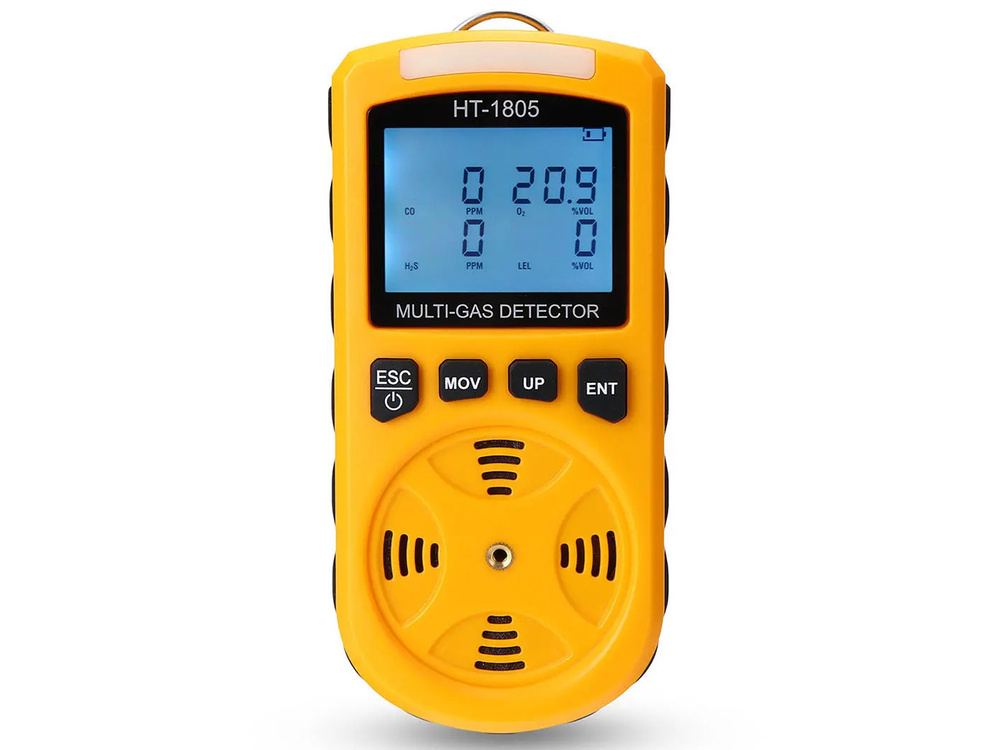 Дозиметр Детектор четырех типов газа - HT-1805 - Four in One Gas Detector, газоанализатор кислорода, #1