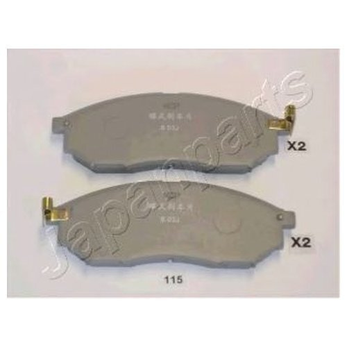 Колодки тормозные Japanparts PA-115AF Передние - купить по низким ценам ...