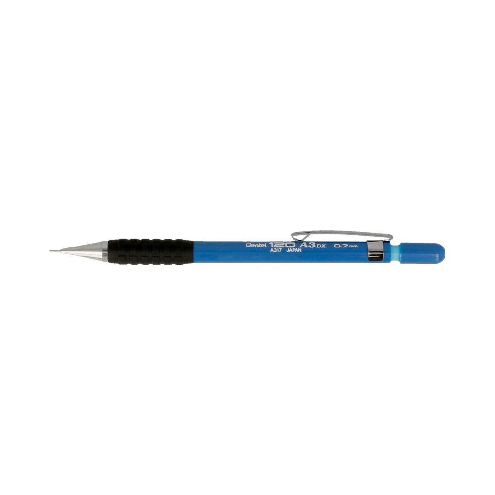 Карандаш автоматический Pentel120 A3 "Pentel" 0.7 мм A317-C синий корпус  #1