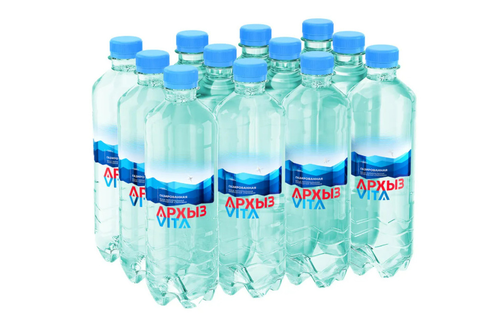 Архыз Вода Питьевая Газированная 500мл. 12шт - купить с доставкой по ...