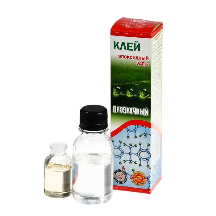 Клей эпоксидный ЭДП-2, прозрачный, 100 г - купить с доставкой по ...