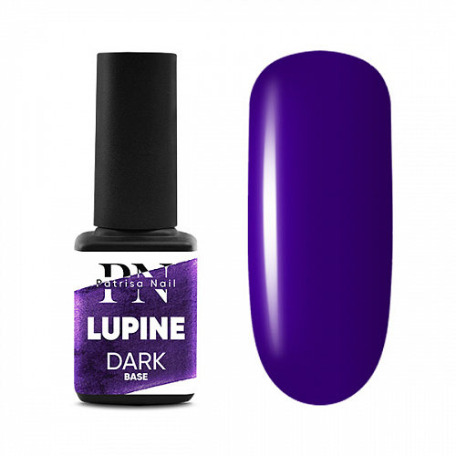 Patrisa Nail, Каучуковая база Dark base Lupine 12 мл #1