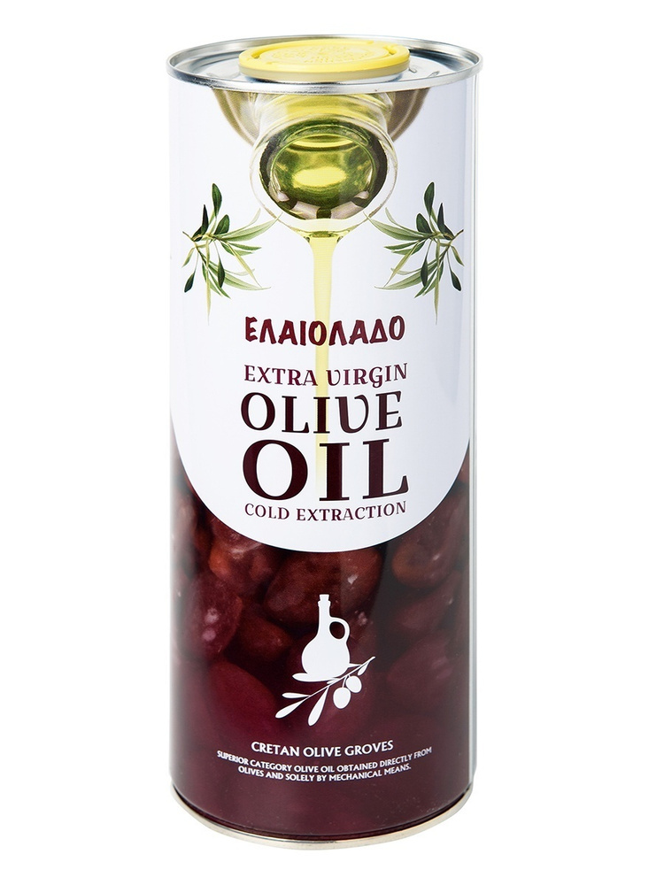 Масло оливковое Extra Virgin Olive Oil, Elaiolado, 1 л (Греция), GERYRA S.A. #1