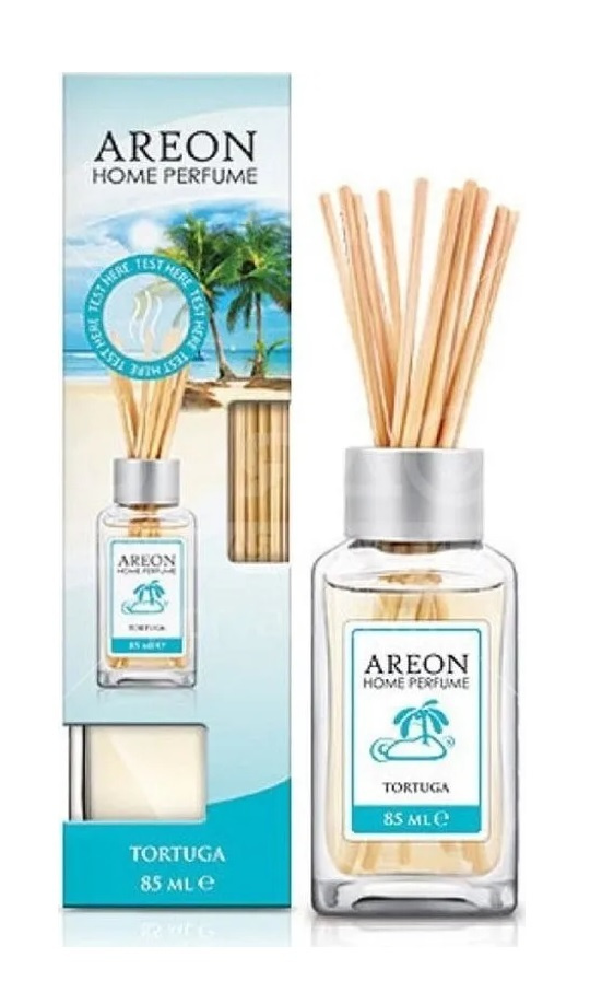 Ароматизатор AREON флакон с палочками 85мл HOME PERFUME STICKS TORTUGA 85ML PS07  #1