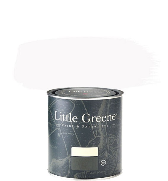 Little Greene Краска Быстросохнущая, Глубокоматовое покрытие, 1 л, белый  #1