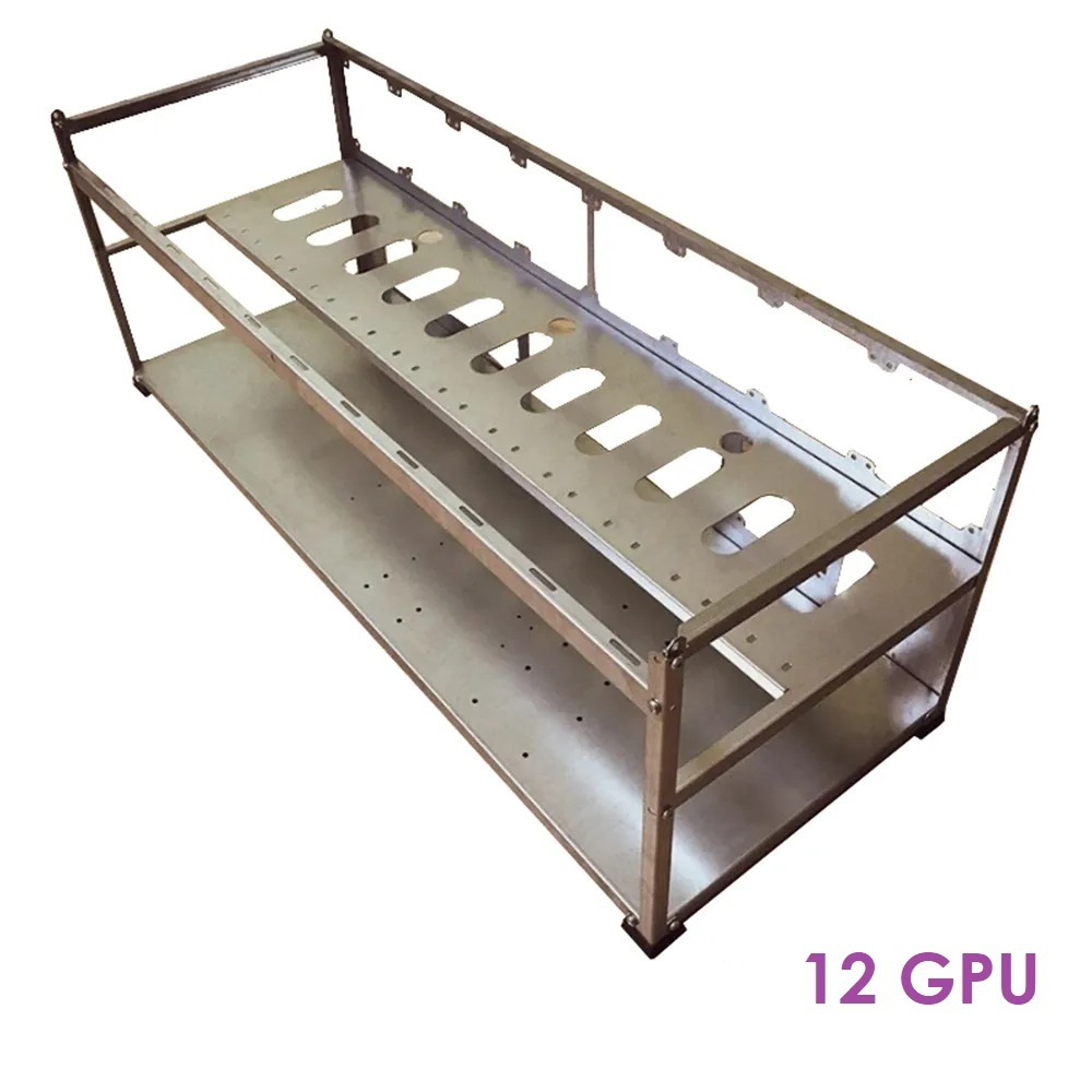 Компьютерный корпус КРИПТОПЛЮС 12, серый металлик - купить с доставкой ...