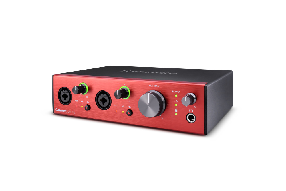 FOCUSRITE Clarett+ 2Pre интерфейс, 10 входов/4 выхода #1