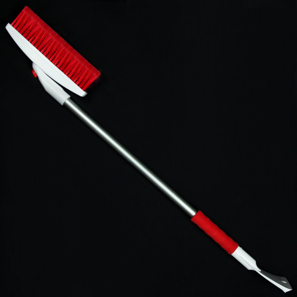 Щетка для снега автомобильная 75 см SKYWAY 2 в 1 / Автощетка - скребок ...