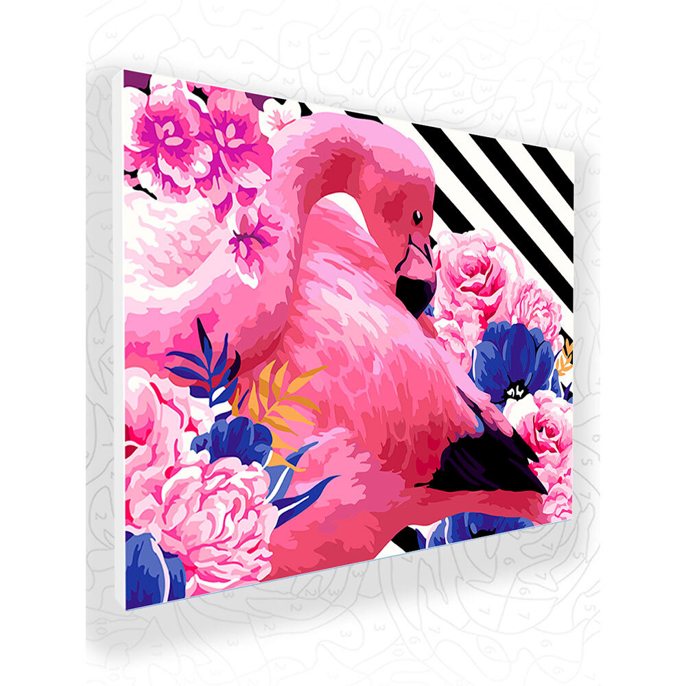 Картина по номерам Mozartismile на холсте, на подрамнике. Набор для ...