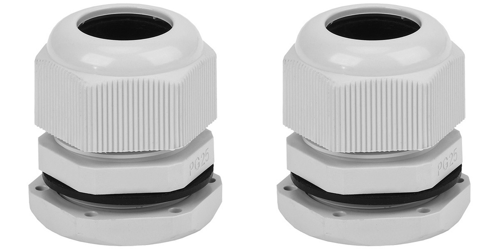 Кабельный ввод (сальник) DORI PG25 (16-21 мм, IP54) 2 шт. - купить по ...