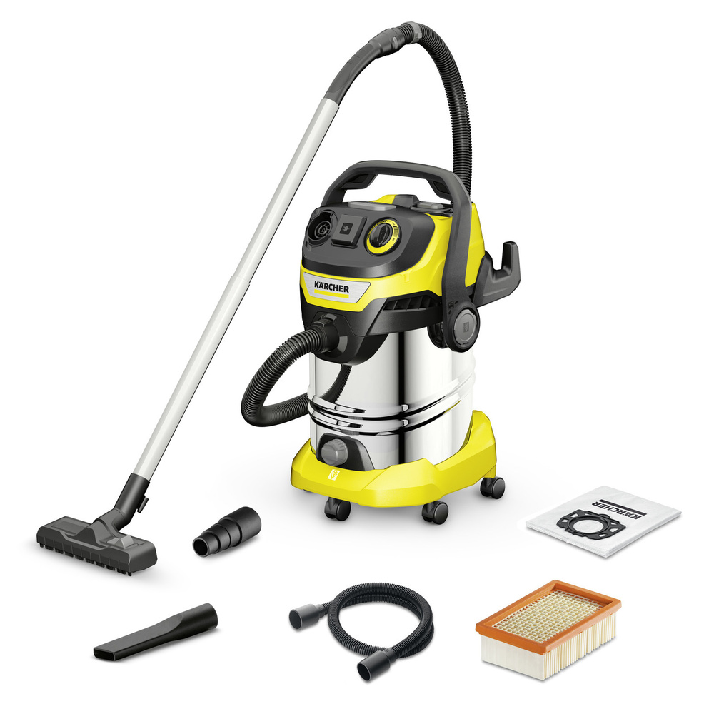 Пылесос KARCHER WD 6 P S V-30/6/2 контейнер 30 л, розетка для  электроинструментов арт. 1.628-360.0