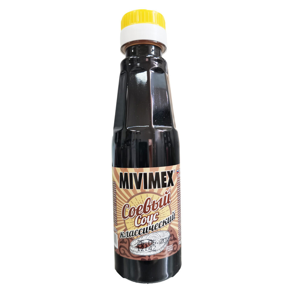 Mivimex Соусы овощные Соевый соус классический пласт.бут. 200мл/4шт ...