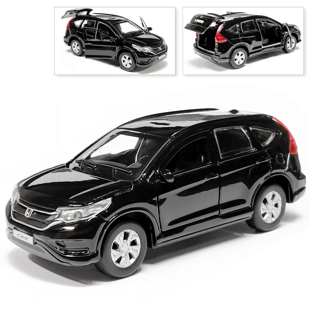Машина Honda CR-V, инерционная, черная, Технопарк, 12 см - купить с  доставкой по выгодным ценам в интернет-магазине OZON (515436446)