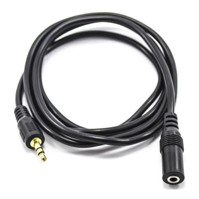 Удлинитель для наушников 5м, аудио шнур 3.5 Jack, 3 pin, штекер-гнездо #1