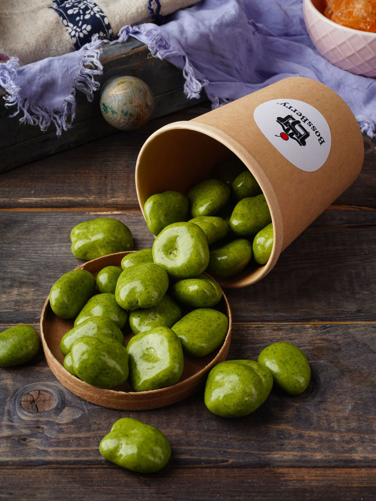 Грецкий орех в йогуртовой глазури с укропом 170 г, орехи в шоколаде ...