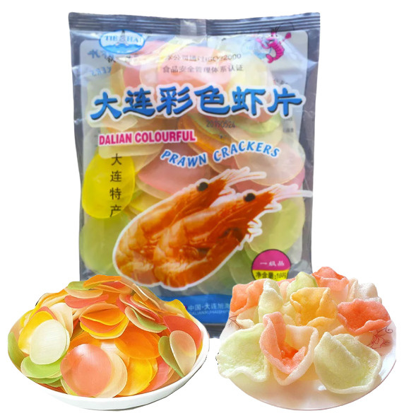 Китайские чипсы со вкусом креветки для жарки / чипсы для жарки 160 гр ...